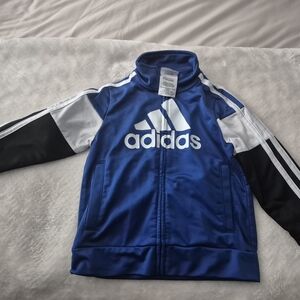 Adidas Blue Logo Track Jacket